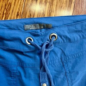 Prana Vibrant Blue Bliss Capris